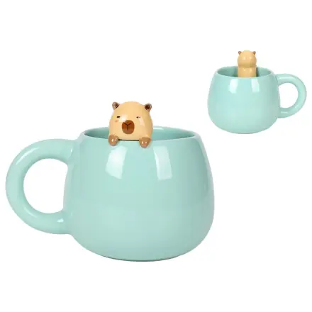 Kawaii Capybara Ceramic Mug 470ml product photo