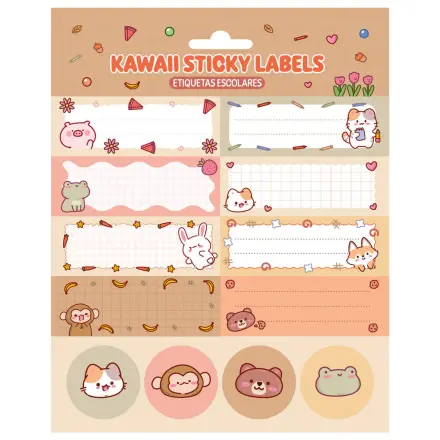 Kawaii adhesive labels product photo