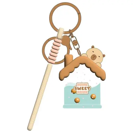 KAWAII House Capybara Keychain product photo