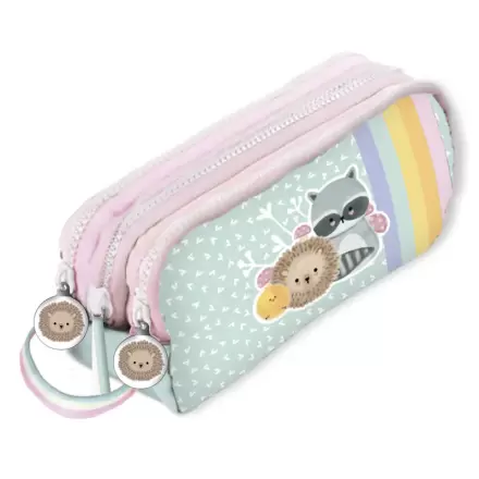 Kawanimals Forest triple pencil case product photo