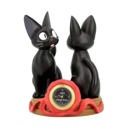 Kiki's Delivery Service Table Clock Jiji & Soft Toy Jiji 11 cm product photo