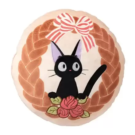 Kiki's Delivery Service Pillow Jiji Bread Wreath 35 x 35 cm termékfotója