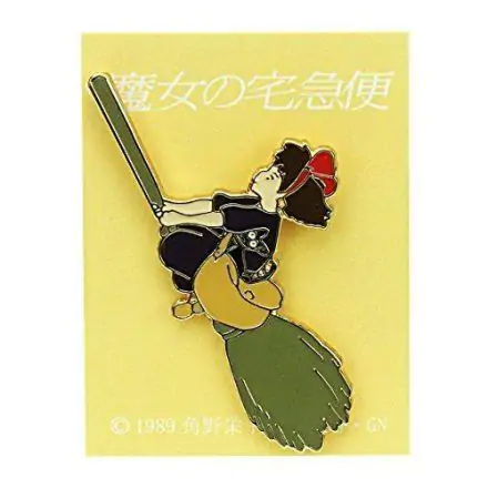 Kiki's Delivery Service Pin Badge Jiji Broom product photo
