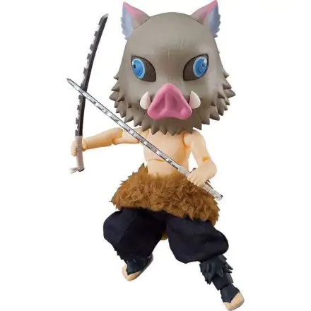 Demon Slayer: Kimetsu no Yaiba Nendoroid Doll Action Figure Inosuke Hashibira 14 cm product photo