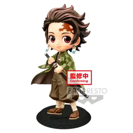 Kimetsu No Yaiba Tanjiro Kamado Q Posket B figure 14cm product photo