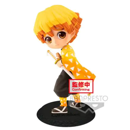 Kimetsu No Yaiba Zenitsu Agatsuma Q Posket A figure 14cm product photo