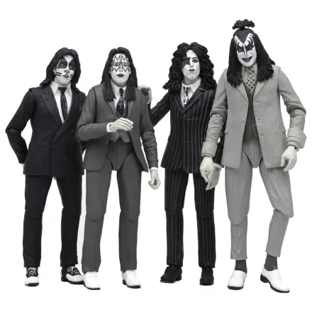 KISS Action Figures 4-Pack Dressed to Kill Album Cover 18 cm product photo