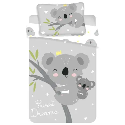 Koala Grey Toddler, Preschool Duvet Cover product photo