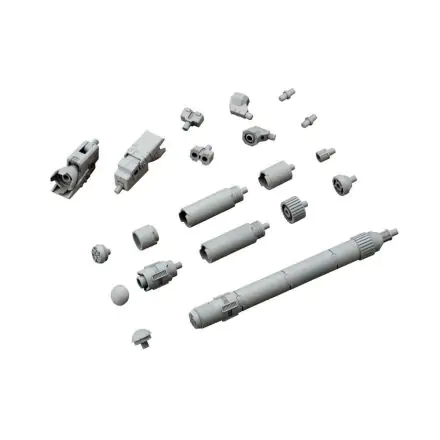 Kotobukiya M.S.G. Model Kit Accesoory Set Mecha Supply04 Propellant Tank Type Round 11 cm product photo