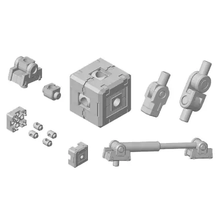 Kotobukiya M.S.G. Model Kit Accesoory Set Mecha Supply05 Joint Set Type A 7 cm product photo