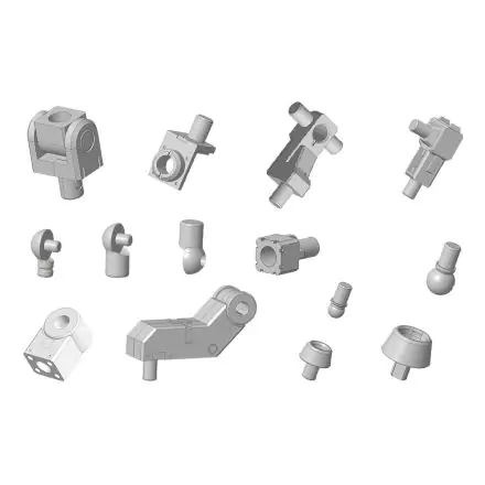 Kotobukiya M.S.G. Model Kit Accesoory Set Mecha Supply06 Joint Set Type B 7 cm product photo