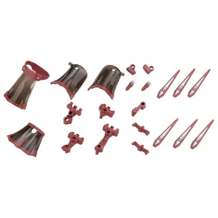 Kotobukiya M.S.G. Model Kit Accessory Set Mission Cloak Deep Red Ver. 4 cm product photo