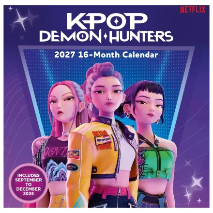KPop Demon Hunters (2027) Wall Calendar product photo