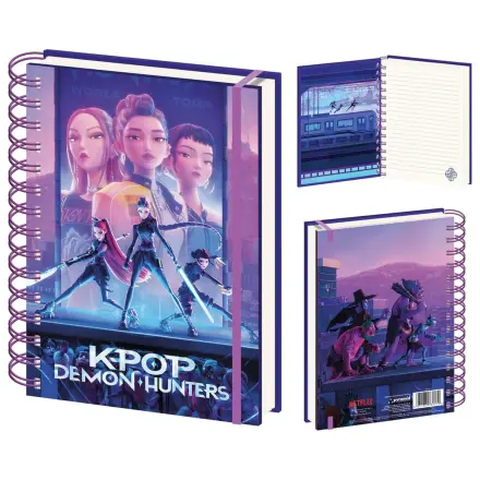 KPop Demon Hunters A5 notebook product photo