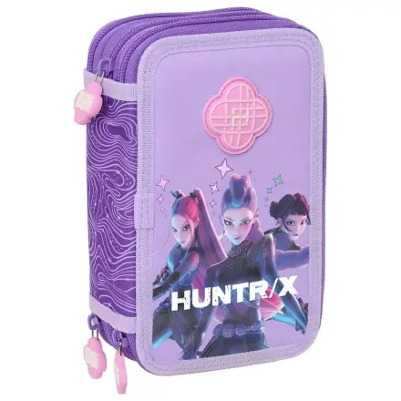 Kpop Demon Hunters Battle triple pencil case 37pcs product photo