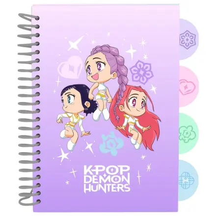 Kpop Demon Hunters Chibi A5 notebook product photo