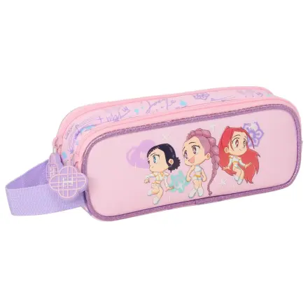 Kpop Demon Hunters Chibi double pencil case product photo