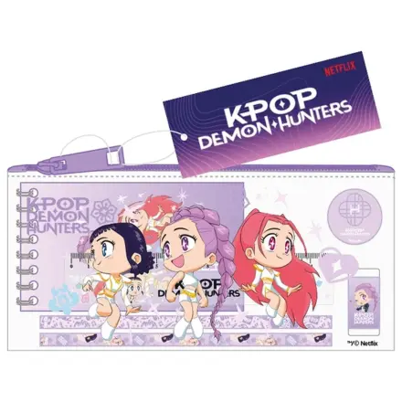 Kpop Demon Hunters Chibi activities stationery set product photo