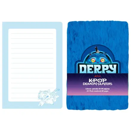 Kpop Demon Hunters Derpy A5 plush notebook product photo