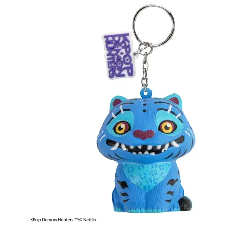 KPop Demon Hunters Squishy Keychain Derpy Tiger product photo