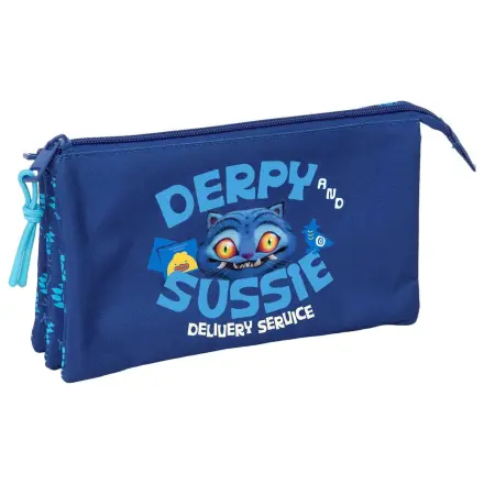 Kpop Demon Hunters Derpy triple pencil case product photo