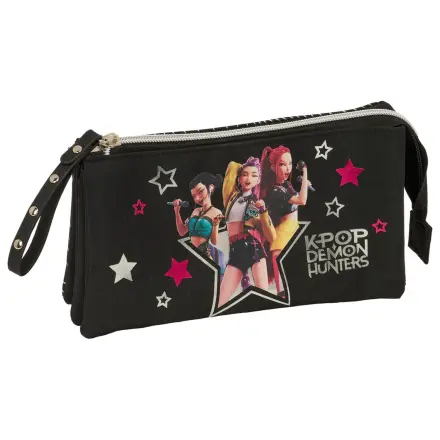Kpop Demon Hunters Energy triple pencil case product photo