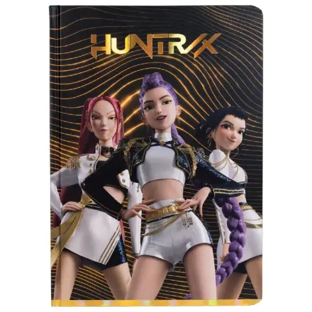 KPop Demon Hunters A5 Notebook Golden product photo