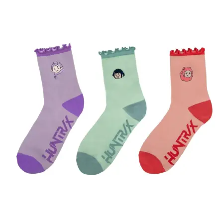 KPop Demon Hunters Socks Set of 3 HUNTR/X product photo