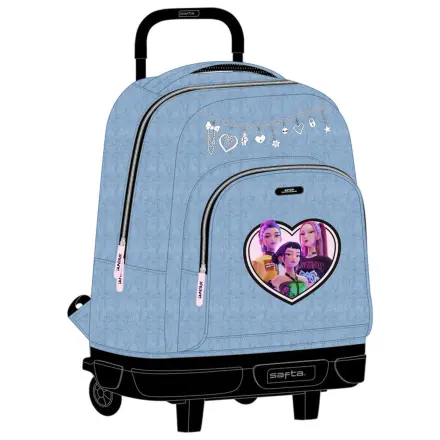 Kpop Demon Hunters Huntrix compact trolley 45cm product photo
