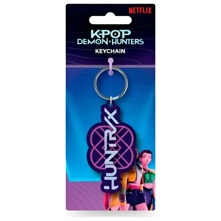 KPop Demon Hunters Huntrix Logo keychain product photo