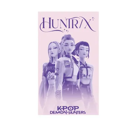 KPop Demon Hunters Huntrix microfibre towel product photo