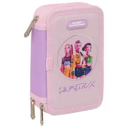 Kpop Demon Hunters Iconic triple pencil case 37pcs product photo