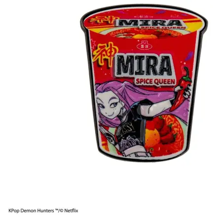 KPop Demon Hunters Pin Mira Spice Queen Noodles product photo