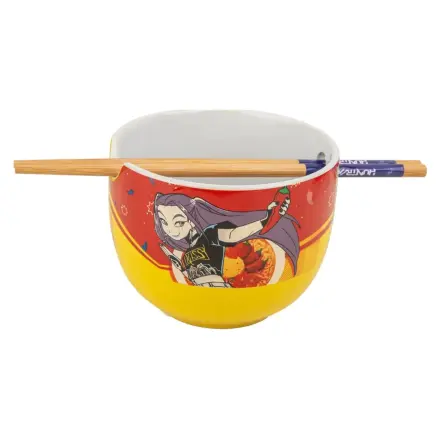 KPop Demon Hunters Ramen Bowl with Chopsticks Mira Spice Queen product photo