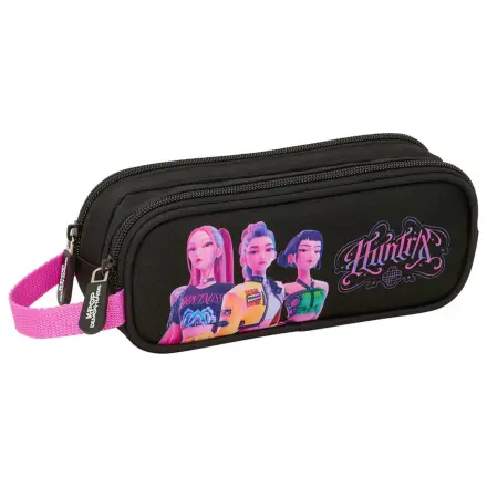 Kpop Demon Hunters Negra double pencil case product photo