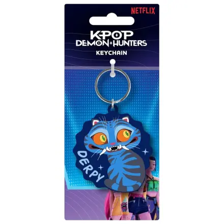 KPop Demon Hunters PVC Keychain Derpy Tiger product photo
