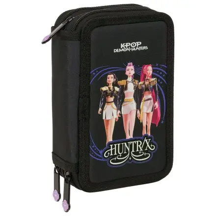 Kpop Demon Hunters Sound triple pencil case 37pcs product photo