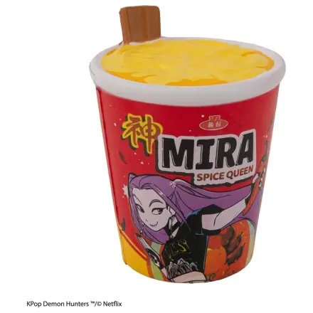 KPop Demon Hunters Squishy Anti Stress Figure Mira Spice Queen Noodles product photo