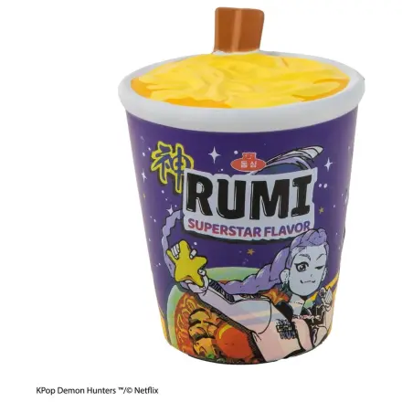 KPop Demon Hunters Squishy Anti Stress Figure Rumi Superstar Flavor Noodles product photo