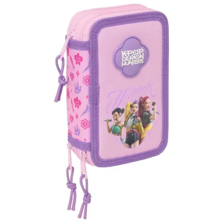Kpop Demon Hunters Stage triple pencil case 37pcs product photo