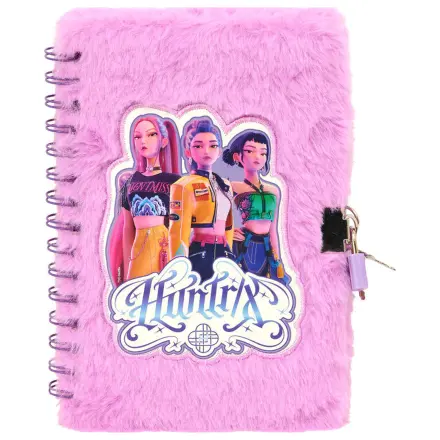Kpop Demon Hunters Stationery padlock diary + pen set product photo