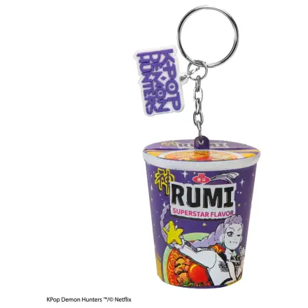 KPop Demon Hunters Squishy Keychain Rumi Superstar Flavor Noodles product photo
