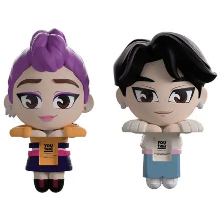 KPop Demon Hunters Vinyl Figures Jinu & Rumi Monitor Buddiez 6 cm product photo