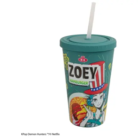 KPop Demon Hunters Tumbler Zoey Hamburger product photo