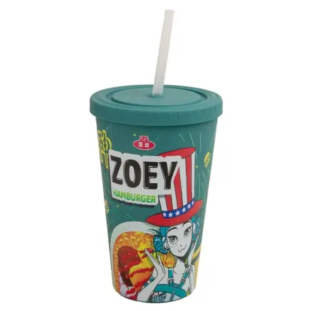 KPop Demon Hunters Tumbler Zoey Hamburger product photo