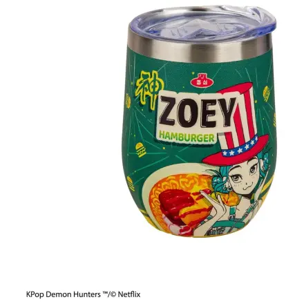KPop Demon Hunters Travel Mug Zoey Hamburger product photo