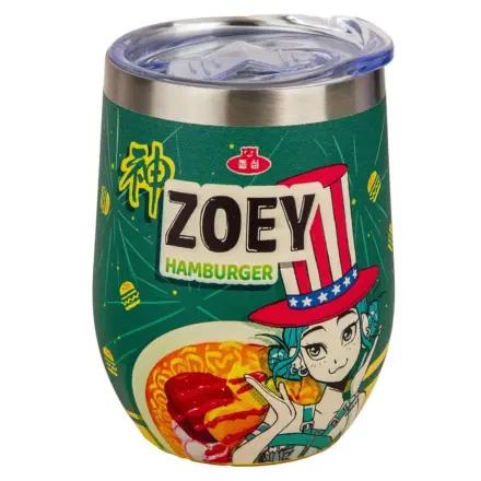 KPop Demon Hunters Travel Mug Zoey Hamburger product photo