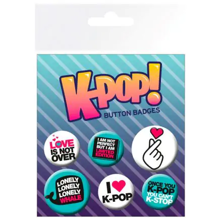 KPOP Quotes Badge Pack product photo