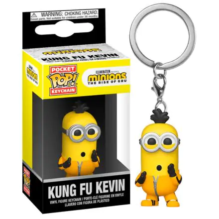Minions II Pocket POP! Vinyl Keychain Kung Fu Kevin 4 cm product photo