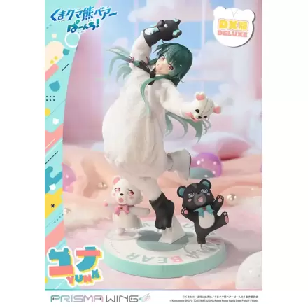 Kuma Kuma Kuma Bear Punch! Prisma Wing PVC Statue 1/7 Yuna Deluxe Version 28 cm product photo